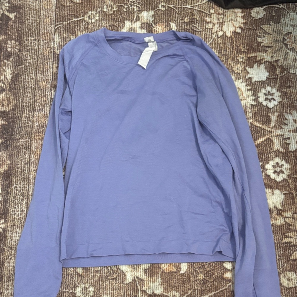Purple Long Sleeve Swiftly Shirt